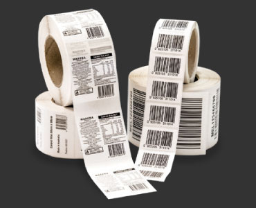 Consecutive numbers or Barcodes Rolls of labels printed with consecutive numbers or barcodes